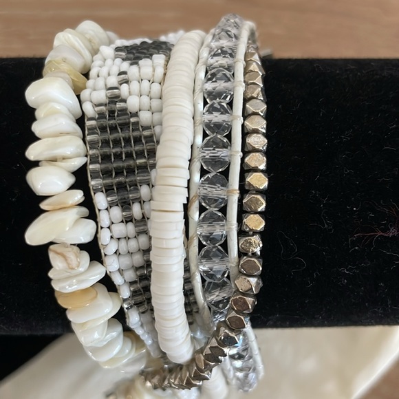 Victoria Emerson 5 Strand Twisted Stack Bracelet - Picture 5 of 5